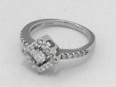 e-jupiter | 乐天海外销售: 木星首饰精挑细选设置 4.8 g 1201-1362年产品 Pt900 钻石戒指